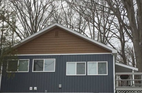 Ludington Cottage | BEECH - Grace Landing Cottages With Stunning Sunsets Over Hamlin Lake