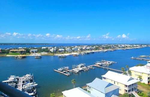 Orange Beach East Condo | Bella Luna 1009-Luxury Condo-Great Views-Walk to Flora-Bama-Boaters Heaven!