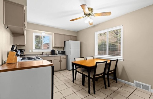 Dearborn Heights House | Big Fenced Backyard Sleeps 8 Plus