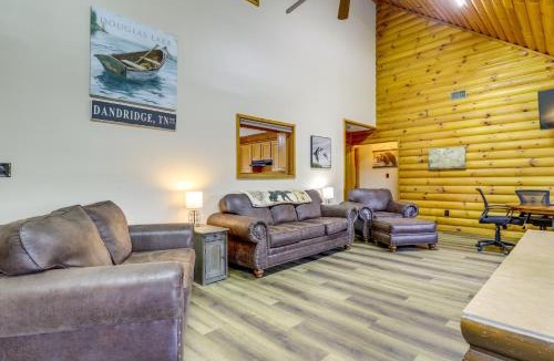 Dandridge House | Boat Dock: Pet-Friendly Douglas Lake Getaway!