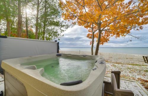 Alpena House | Breathtaking Sunsets: Lake Huron Beachfront Escape