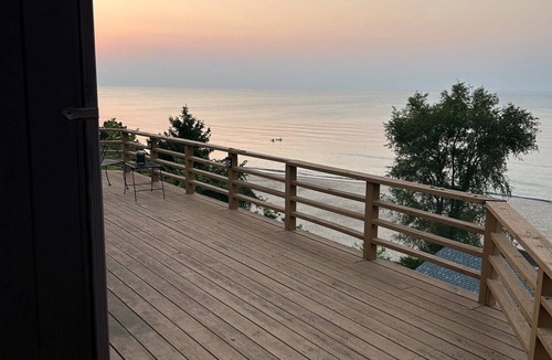 Wheeler Cabin | Cabin 53 steps from Porter Beach on Lake Michigan: Family & Pet-Friendly