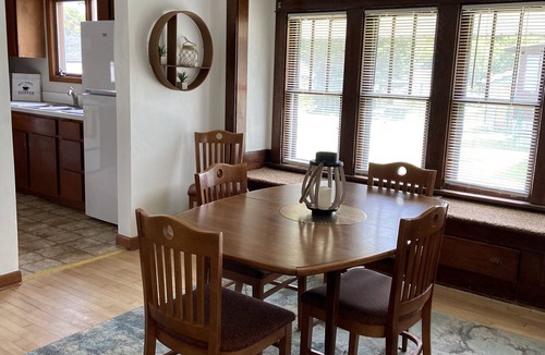 Shawano House | Charming Bungalow Across From Wolf River