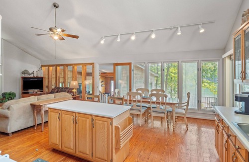 Jasper House | Clear Creek Escape - double decker dock, swim dock and fishing pier