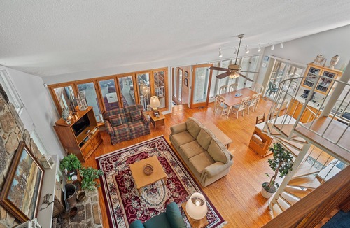 Jasper House | Clear Creek Escape - double decker dock, swim dock and fishing pier