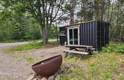 Ahmeek Cabin | Container Conversion on the property of the Historic Ahmeek Copper Mine!!