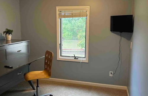 Port Huron Cottage | Cozy Black River Cottage with Private Dock and Boat Hoist-Sleeps 6