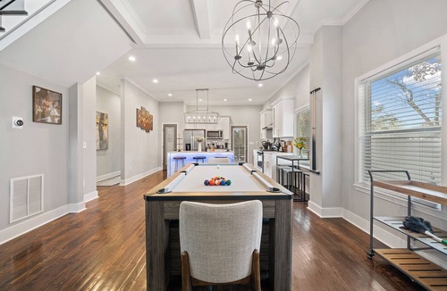 Candler-McAfee House | Decatur Dream Getaway: 5-Bedroom Home w/Movie Projector, Pool Table, Wifi AC