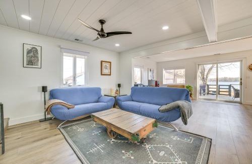 Long Lake House | Deck & Scenic Views: Lakefront Cottage in Hale!