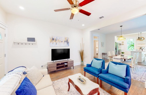 East Hill House | Downtown, dog-friendly Pensacola home with central AC and private washer/dryer