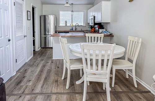 Crescent Beach House | Dream Beach Escape - 200ft to Waves - Breakfast - Private Hot Tub Awaits