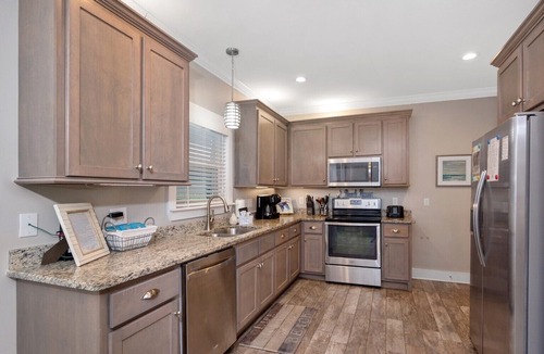 Fort Morgan House | Enjoy TWO King Suites and a Queen Bunk room!