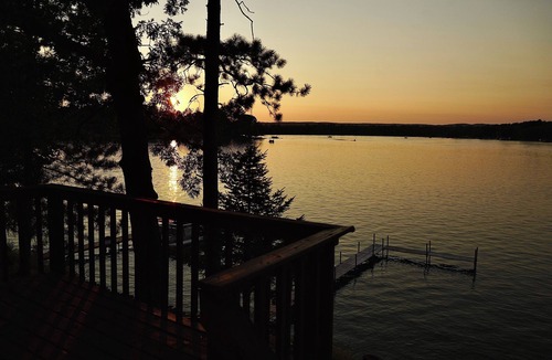 Long Lake Cottage | Escape to a cozy cottage on Ausable Lake, in Lupton, Michigan!