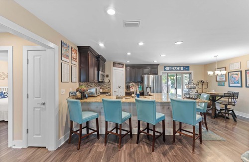 Foley House | Family Home with Swim Spa and Fenced Yard