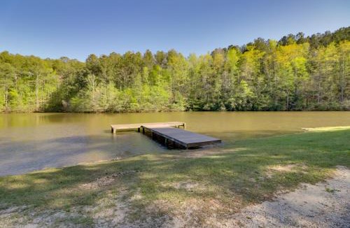 Heflin House | Fire Pit + Lake Access: Cabin Retreat in Heflin