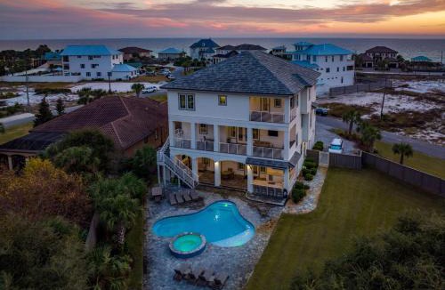 Gulf Pines House | Glam Clam-Gated Beach- Private Pool & Spa