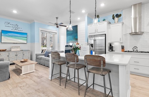 WaterSound Beach House | Golf Cart + Bikes Included Pet Friendly 30A Townhome Near The Big Chill