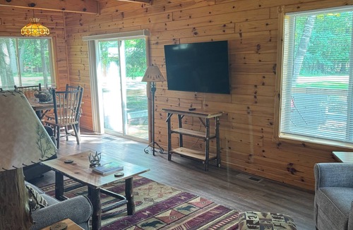 Hillman Cabin | Golf Course Chalet Sleeps 10 Near Lakes 4-Season Northern MI