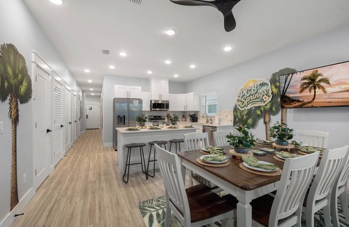 Holiday Beach House | Grand Duplex: 2 Private Pools, 8 Themed Rms, Beach, Xbox Walls, Arcades