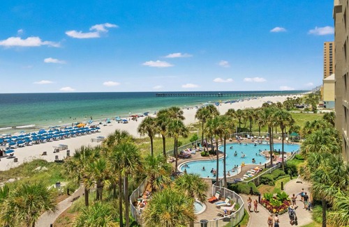 Panama City Beach Apartment | Grand Panama Beach Resort by Panhandle Getaways