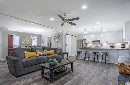 Addison Heights House | Grey Ranch 3BR - Near Parks & Dining!