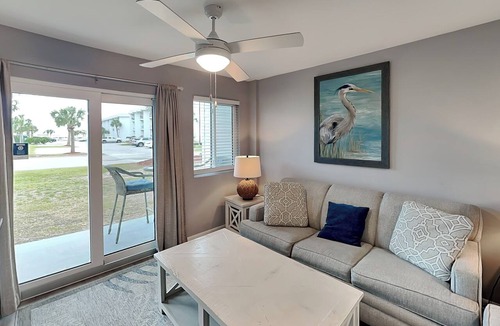 Fort Morgan Condo | Ground Floor Beach Condo. Steps to the Sand. Resort Amenities for Everyone!