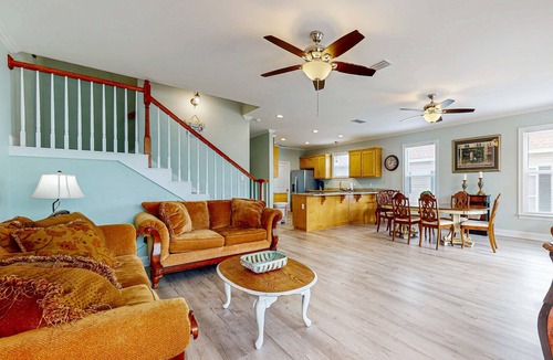 Audubon Place Condo | Gulfview duplex with panoramic views, large balcony, and internet
