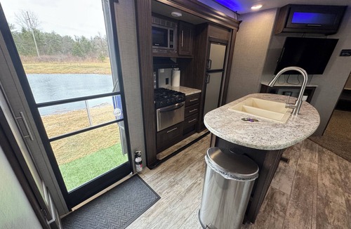 Shaftsburg House | Haven on Wheels- Cozy Travel Trailer Getaway in Nature