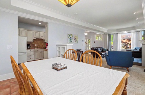Manistee House | Historic Manistee Townhome near Downtown