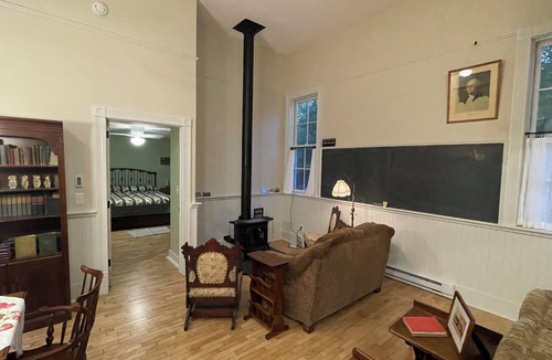 Arcadia House | Historic Schoolhouse on M-22. 3 BR, 2 BA. Dog and Kid Friendly!