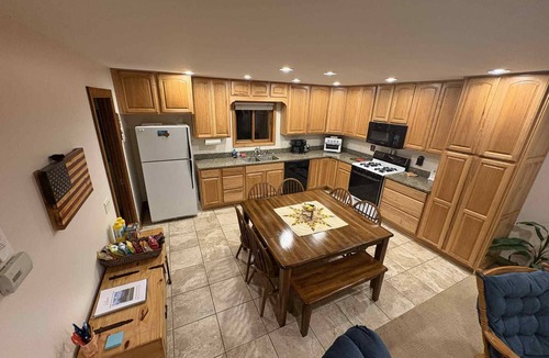 Spruce Cabin | Immaculate yet cozy Cabin, sleeps 10. Just a few steps away from Hubbard Lake.