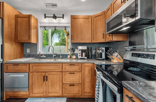 Nappanee House | Indigo Hideaway | Romantic + Fire pit