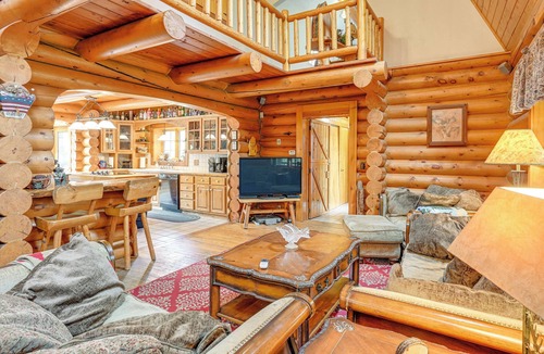 Hope Cabin | Indoor Pool & Hot Tub! Spacious Sterling Cabin