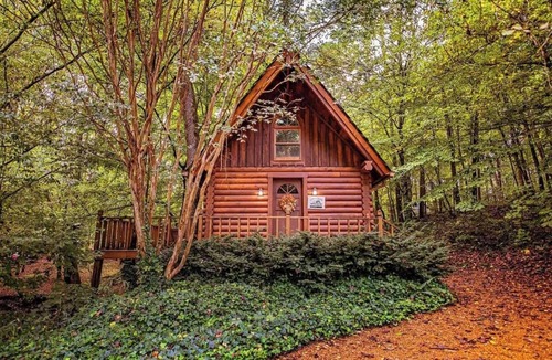 Benton Cabin | Ivy quaint tiny cabin creekside - Riverside Resort