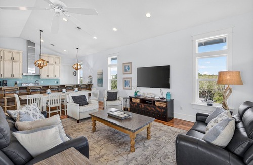 Grayton Beach House | Just B - Luxury Vacation Lakefront Home with Private Pool & Dock