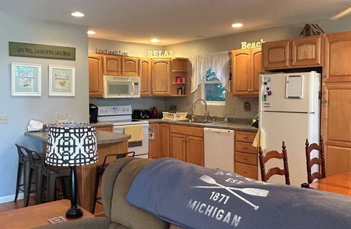 Ossineke House | Lake Huron Private Beach Retreat on 120' Sugar-Sand Beach