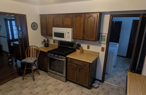 Lexington House | Lake Huron Views Large Porch Private Beach Access Sleeps 8 Dogs OK