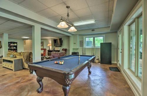Jacksons' Gap House | Lake Martin Dock House with Fire Pit, Game Room, Deck