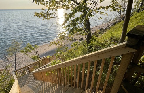 Muskegon House | Lake Mich Beaches Peaceful Retreat Fish Hike Duck Lake Disc Golf Fire Pit