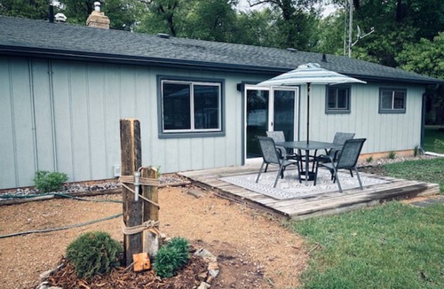Shawano Cottage | Lakefront Cottage on Washington Lake with Channel Access to Shawano Lake…