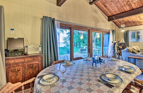 Forestville House | Lakefront Forestville Paradise w/Private Beach!