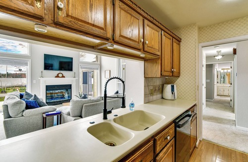 Oscoda House | Lakefront Home w/Deck & Dock in Oscoda Twp!