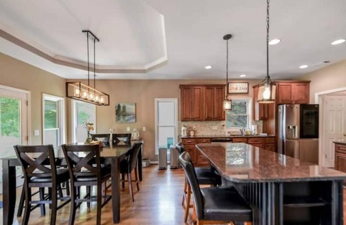 Waleska House | Lakefront Home with Hot Tub, Home Theater, Fire Pit and Lake Access