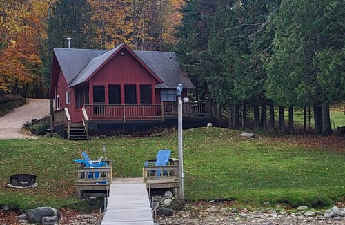 Germfask Cabin | Lakehouse Dream, on Big Manistique Lake Germfask/Curtis Mich.Centrally located.