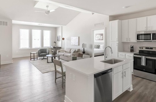 Belle Mina Apartment | Landing | Chic 2BD, Courtyard, Gym