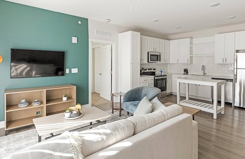 Belle Mina Apartment | Landing | Incredible 1BD, Courtyard, Gym