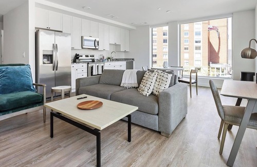 Greektown Historic District Apartment | Landing | Incredible 2BD, Clubhouse, Gym