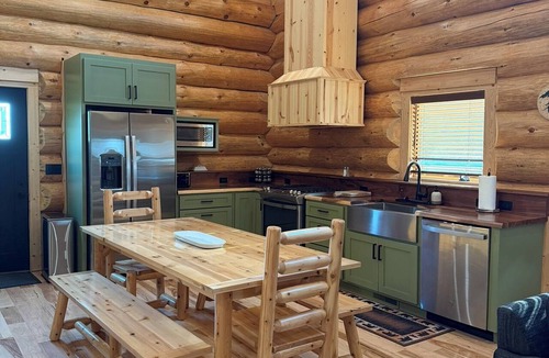 Levering Cabin | Log Cabin located in Northern Michigan just minutes from Lake Michigan.