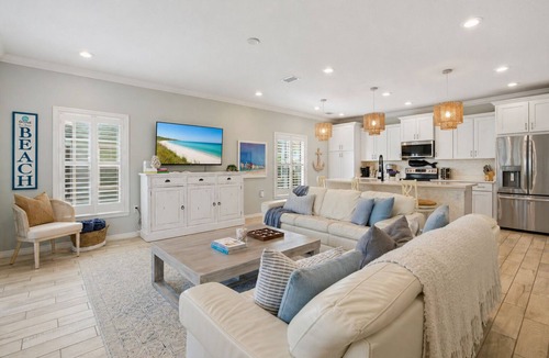 Ono Island Villa | Lux Villa:Pool, Hot Tub, Private Beach, Pickleball