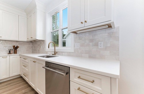 Lake Township House | Luxe Lakefront Living on Stunning Crystal Lake in Benzonia, MI